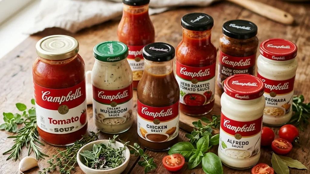 campbell cooking sauces