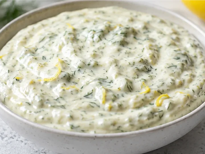 Creamy Dill Sauce for Salmon