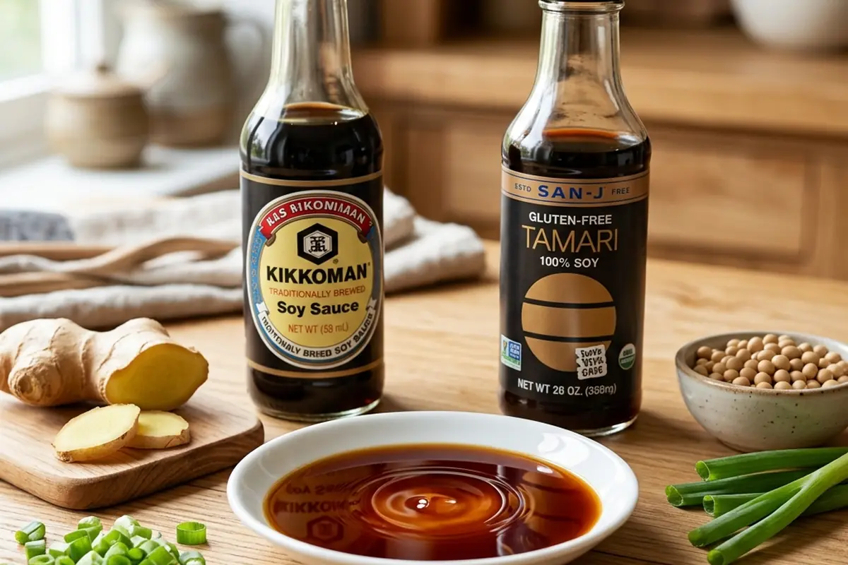 does soy sauce have gluten step by step