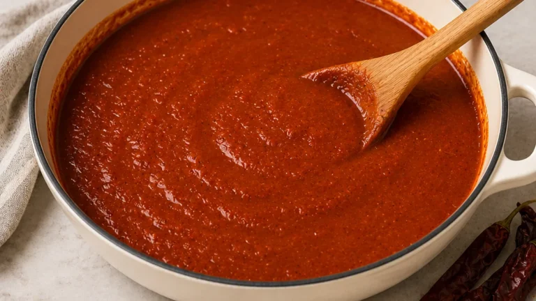️ Homemade Enchilada Sauce: Better Than Store-Bought!