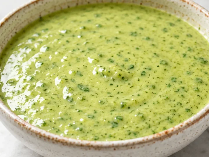5-Minute Herby Green Tahini Recipe