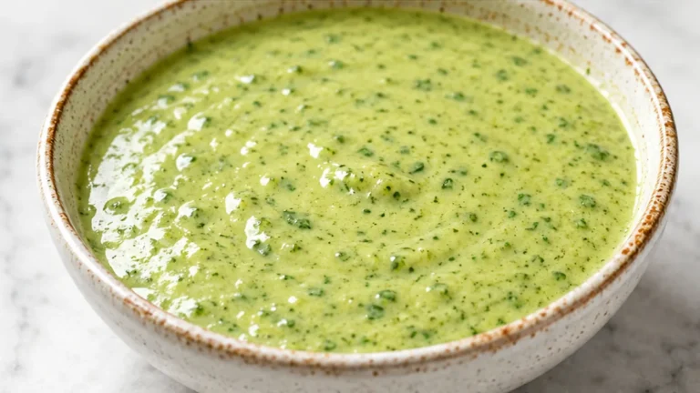 5-Minute Herby Green Tahini Recipe