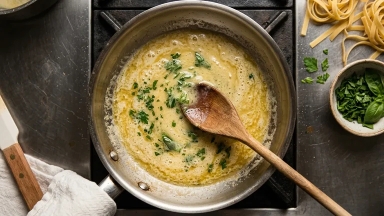 How To Make A Butter Sauce For Pasta
