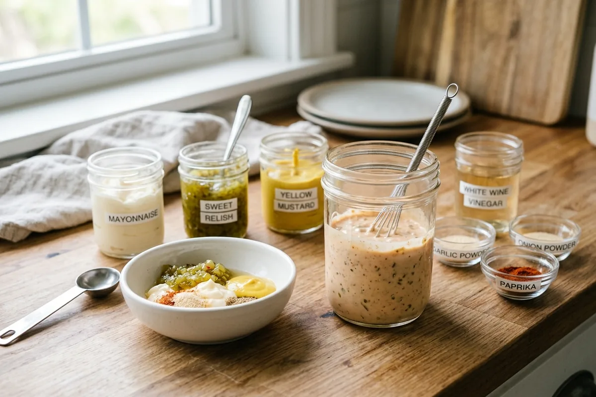 How to Make Big Mac Sauce - The Method, Step by Step