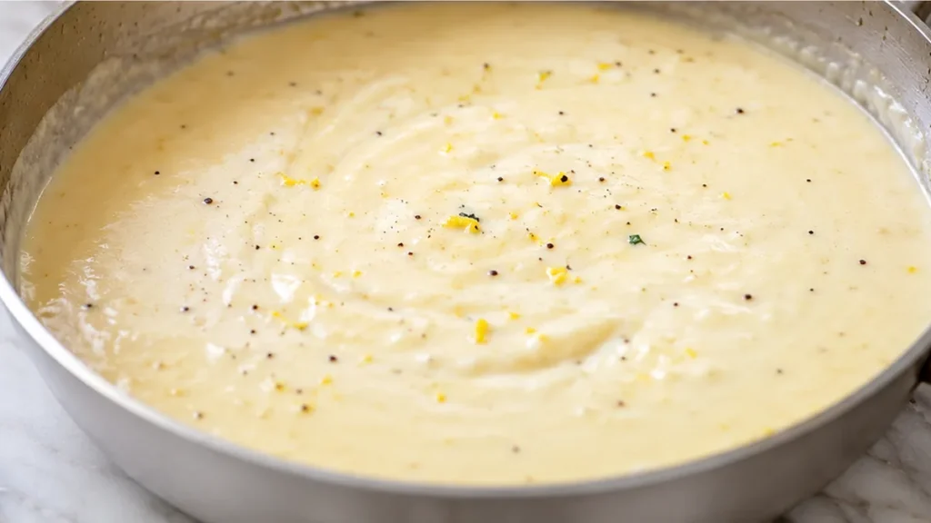 Zesty Lemon Cream Sauce - Lemon cream sauce: whip up this rich, zesty, and versatile sauce in just 15 minutes. Perfect for pasta, chicken, or fish, bringing bri