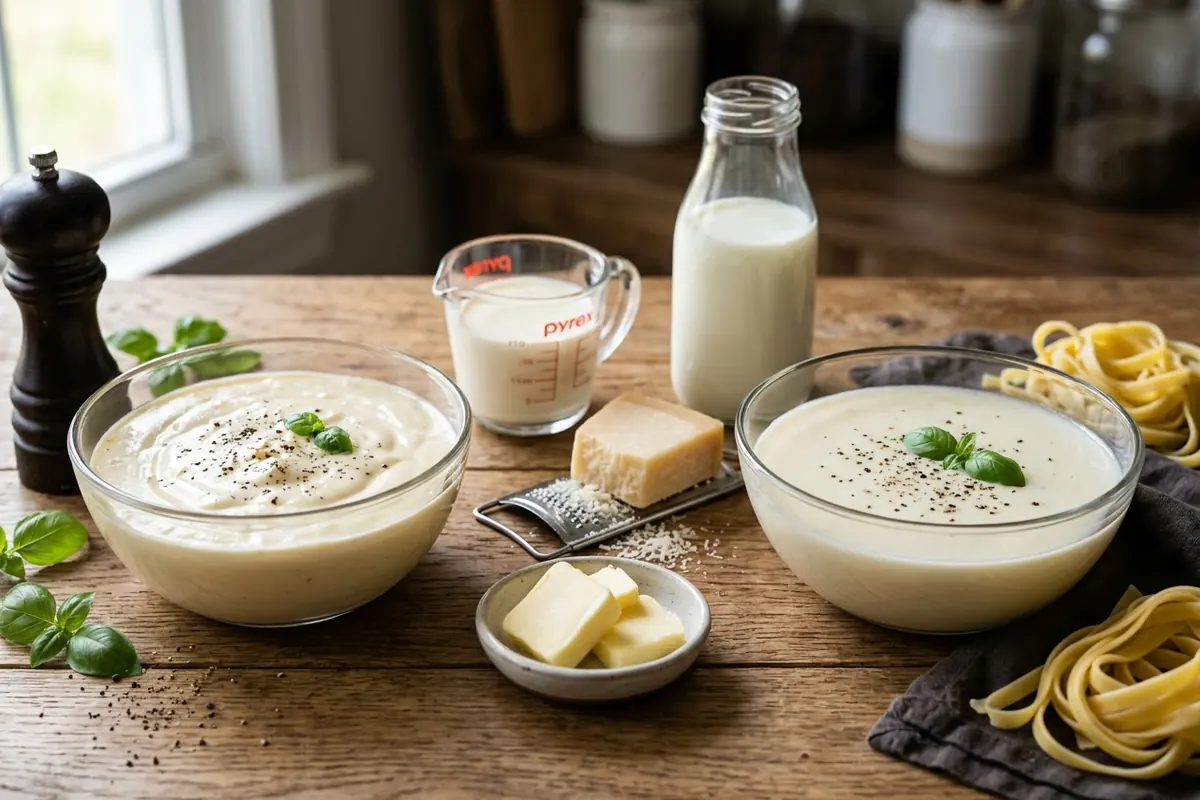 Milk vs Cream Alfredo: What You Gain and Give Up Making alfredo sauce with milk — Milk vs Cream Alfredo: What You Gain and Give Up