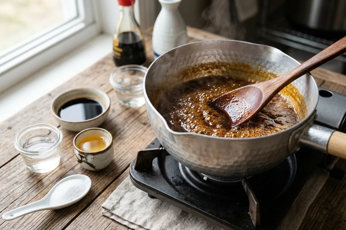 The Authentic Japanese Version Making teriyaki sauce — The Authentic Japanese Version