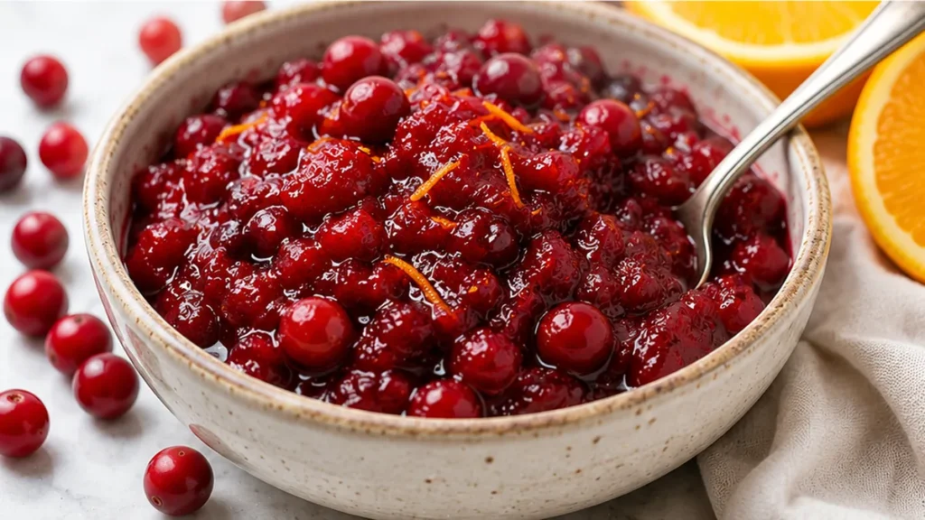 Sweet & Tangy Maple Cranberry Sauce! Maple cranberry sauce: master this vibrant, sweet-tart side dish in minutes. Ideal for holidays or everyday meals, a truly