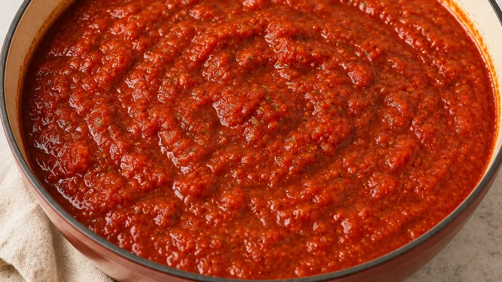 Flavor Bomb Marinara: Homemade Tomato Sauce! - marinara sauce - Marinara sauce: master this incredible homemade recipe. Savor rich, deeply flavored tomato sauce