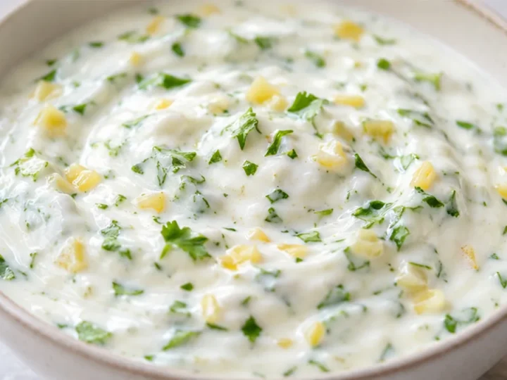 Tangy Dream: Preserved Lemon Yogurt Sauce!