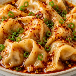 ️ Spicy Wontons: Din Tai Fung Style