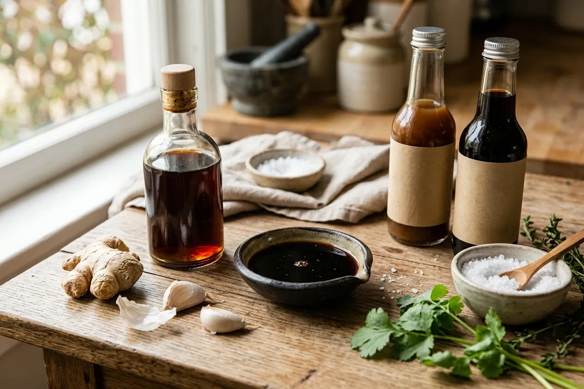 Sodium and Nutrition Compared Substitute for soy sauce — Sodium and Nutrition Compared