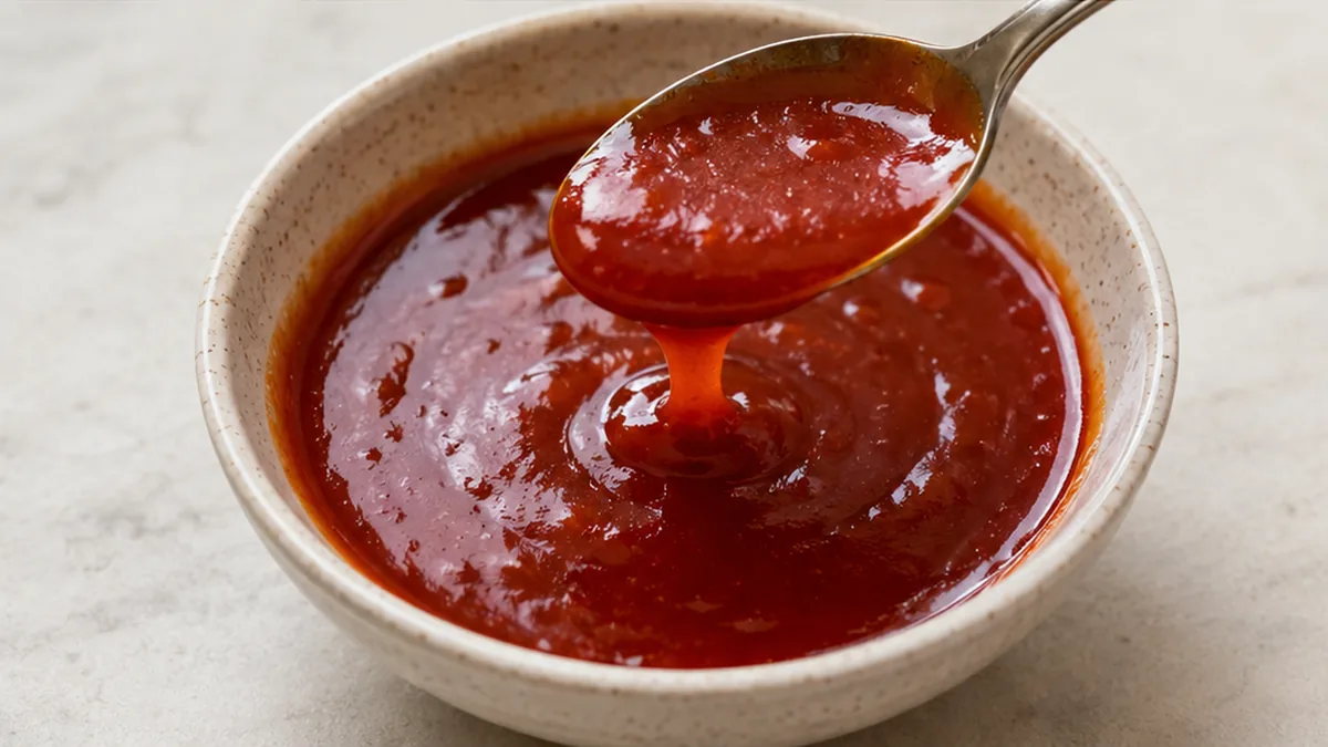 Sticky Sweet & Sour Sauce — Better Than Takeout! - sweet sour sauce - Sweet sour sauce: make this incredible homemade version in minutes. Perfect for chicken, p