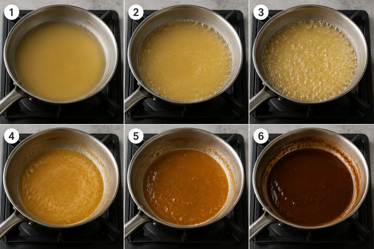 Thickening sauce — Method 1: Reduction