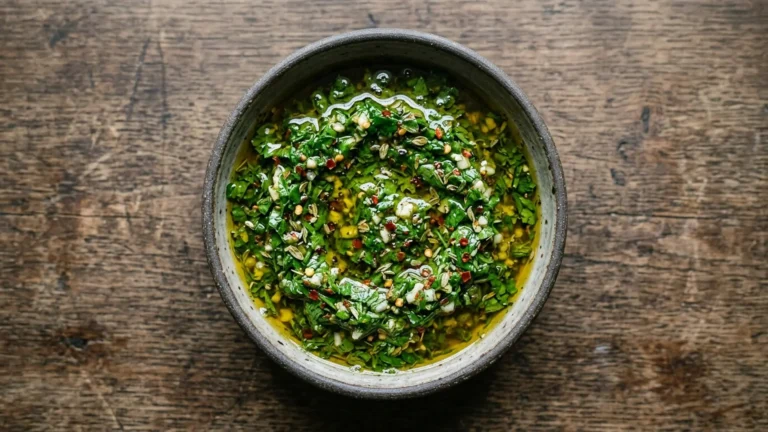 What’s in Chimichurri Sauce: Every Ingredient and Why It Matters