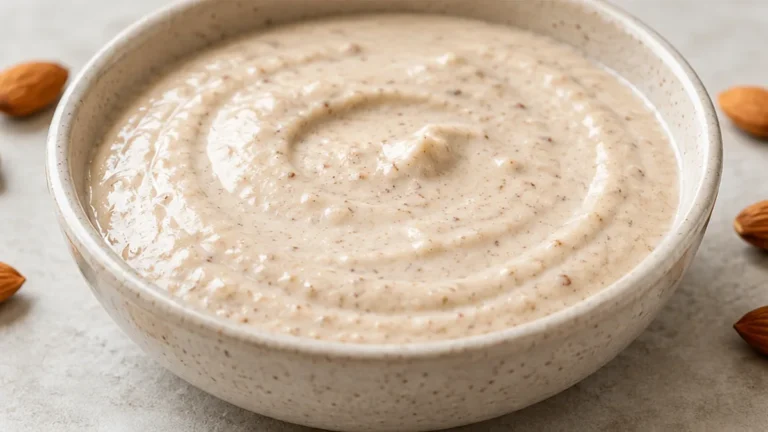 Creamy Almond Sauce Recipe