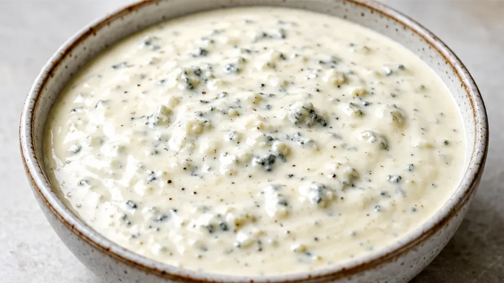 Blue Cheese Sauce: Creamy, Tangy Perfection in Minutes! Blue cheese sauce: make this creamy and tangy homemade sauce in minutes. Perfect for wings, salads, or s