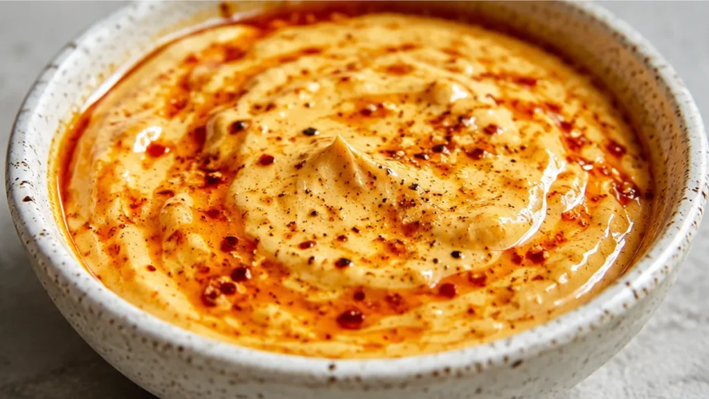 Creamy Chili Oil Mayo Dip - Chili oil mayo: whip up this quick and creamy dip in minutes. Perfect for fries, sandwiches, or as a bright sauce for grilled meats.