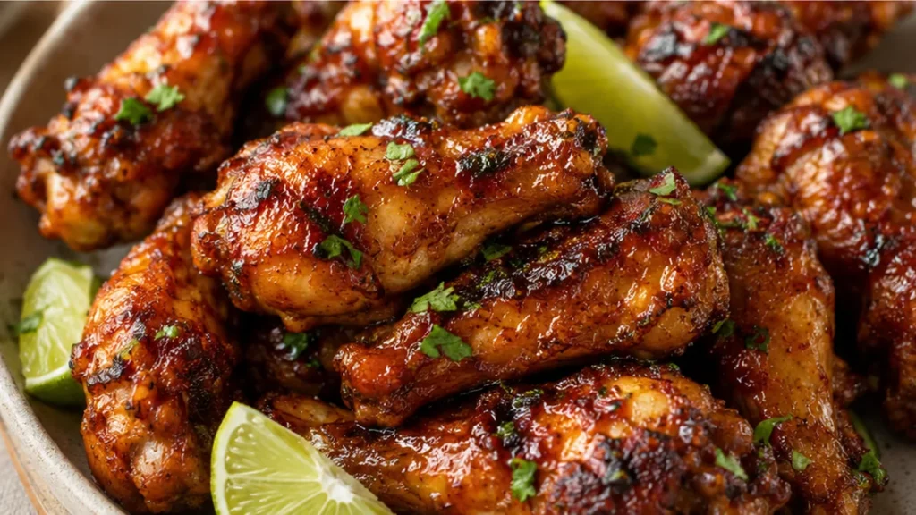 Spicy Chipotle Lime Drumettes: Crispy & Irresistible! - Chipotle chicken - Chipotle chicken: bake these drumettes for a crispy, flavorful meal. Master the smoky