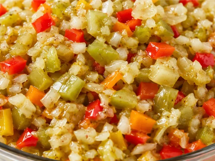 Sweet & Tangy Chow Chow Relish