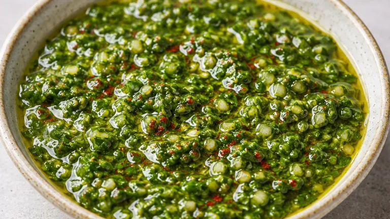 Zesty Cilantro Chimichurri: Grill’s Best Friend!