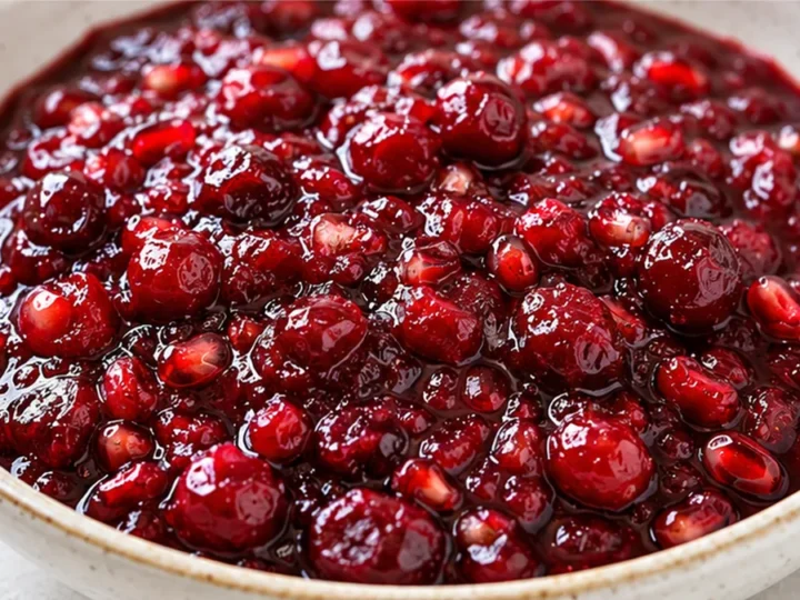 Cranberry-Pomegranate Holiday Sauce