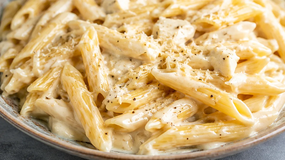 15-Minute Cream Cheese Pasta - Cream cheese pasta: whip up this velvety, herb-infused sauce in just 15 minutes. A comforting and satisfying meal for any night o