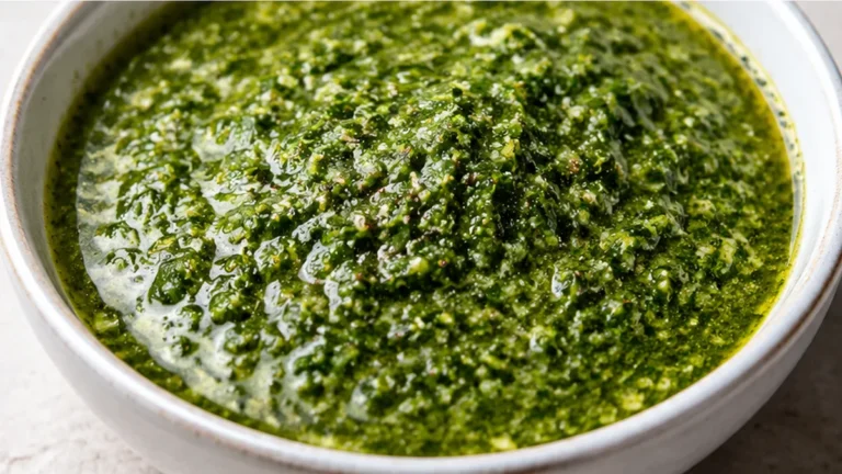 Rachel’s Green Sauce: The Zesty Dip You NEED!