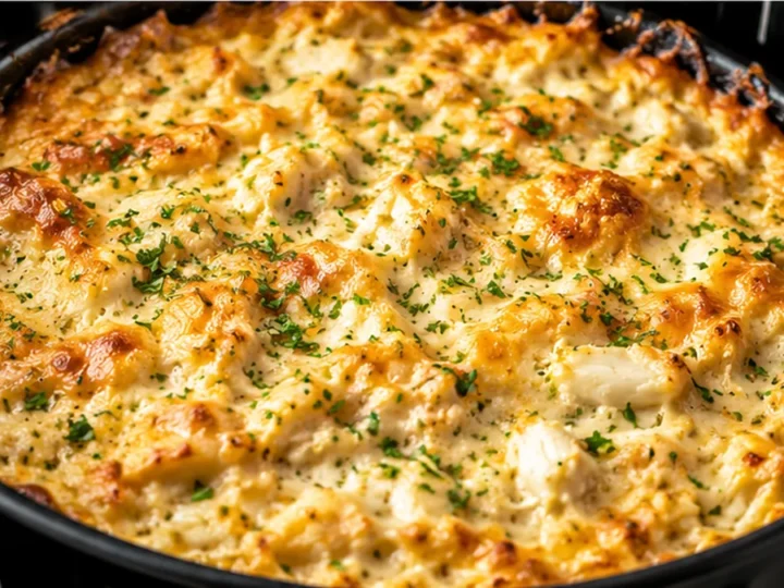 Air Fryer Hot Crab Dip: Cheesy, Golden Perfection!