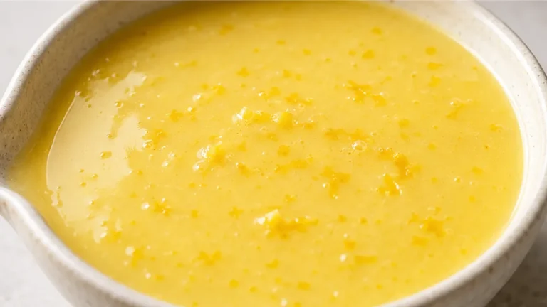 Zesty Lemon Butter Sauce in 3 Ingredients!