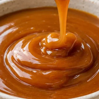 5-Minute Microwave Caramel Sauce!