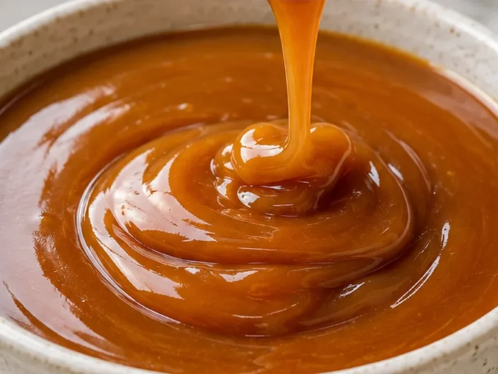5-Minute Microwave Caramel Sauce!