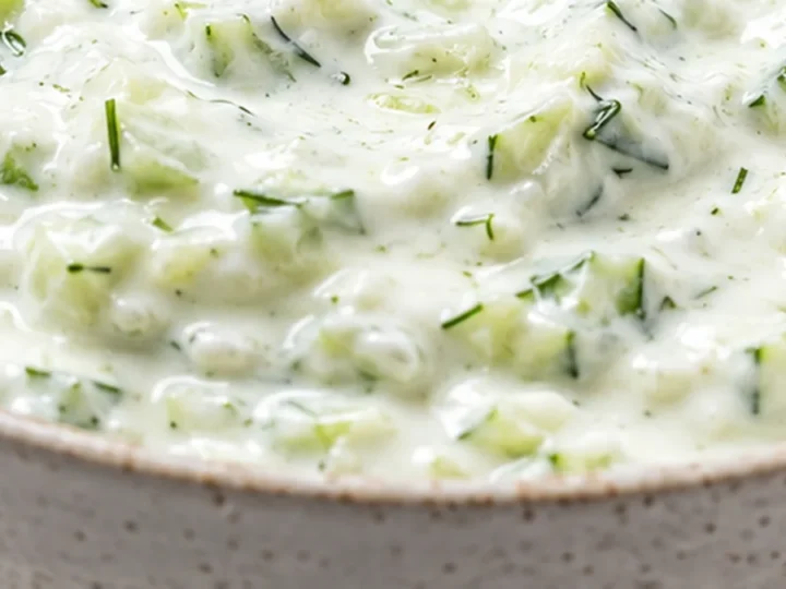 Deliciously Creamy Paleo Tzatziki Sauce Recipe!