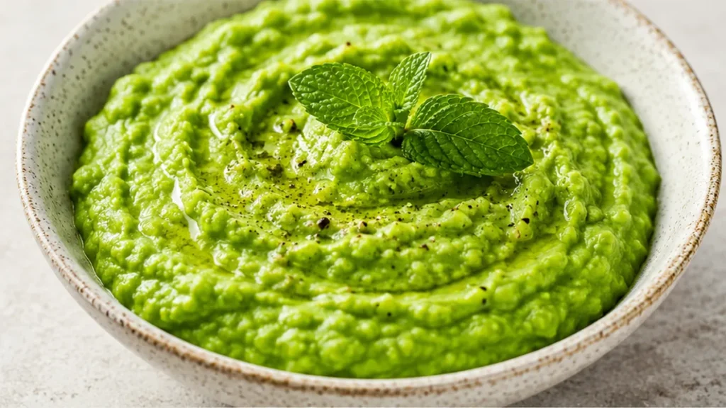 Creamy Dreamy Pea Puree: Your New Favorite Side! Pea Puree: craft this bright, silky smooth side dish in under 20 minutes. Perfect with any main, it adds a touc