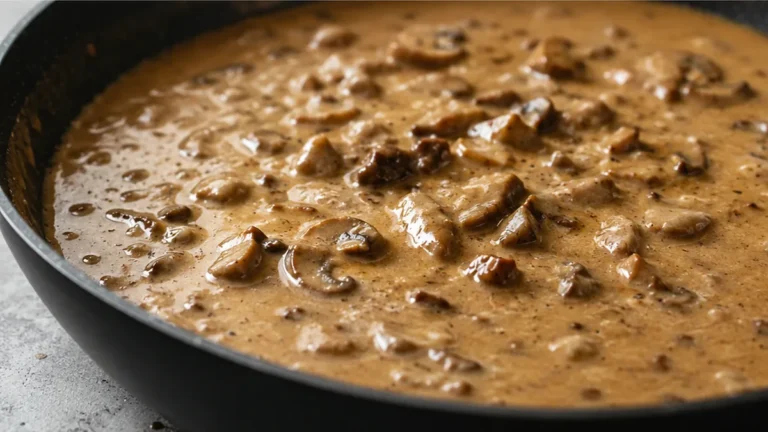 Rich German Rahm Sauce: Your New Gravy!