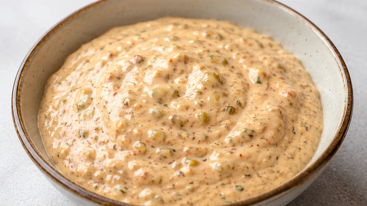 Creamy Cajun Remoulade: Zesty Sauce You Need! - remoulade sauce - Remoulade sauce: whip up this bright Cajun-inspired dressing in minutes. Perfect for seafood,