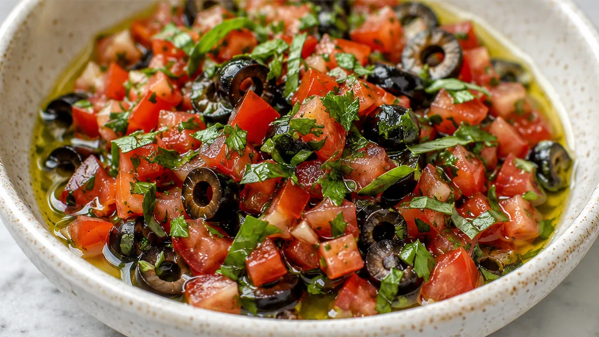 Fresh Sauce Vierge: French Flavor Burst! Sauce Vierge: craft this bright French salsa in minutes. A fresh blend of herbs, lemon, and olives, perfect for elevati