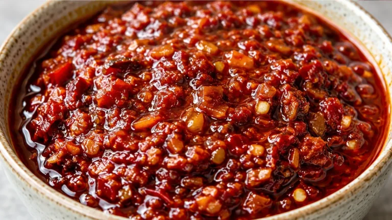 Fiery Schezwan Sauce: Homemade Flavor Bomb!