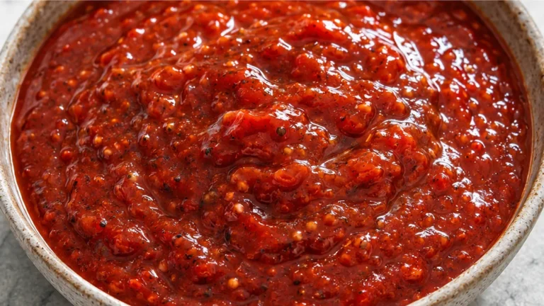 Sweet & Smoky Strawberry BBQ Sauce
