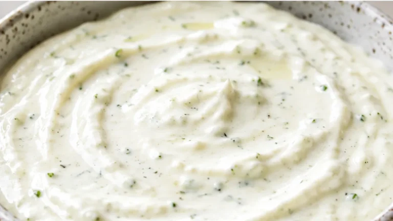 Creamy Garlic & Lemon Yogurt Sauce That Will Wow You!