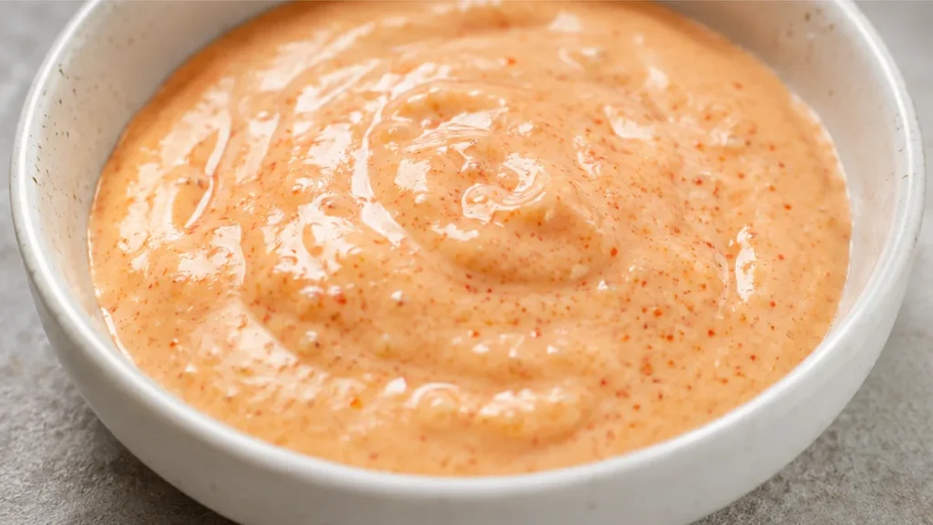 " 5-Minute Crazy Delicious Yum Yum Sauce" - Yum Yum Sauce: whip up this authentic creamy Japanese steakhouse sauce in minutes. Perfect for dipping and marinades