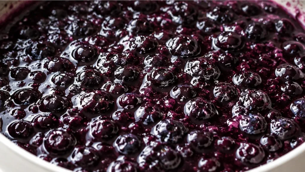 Bursting Blueberry Sauce Bliss!