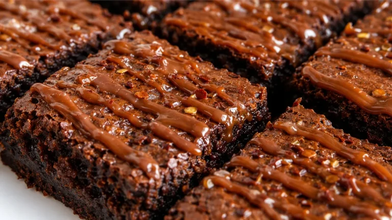 Spicy Cajeta Brownies