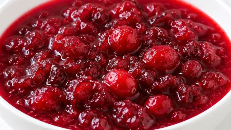 Ultimate Cranberry Sauce Recipe
