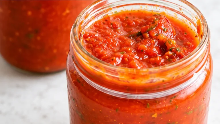 Easiest Tomato Basil Marinara