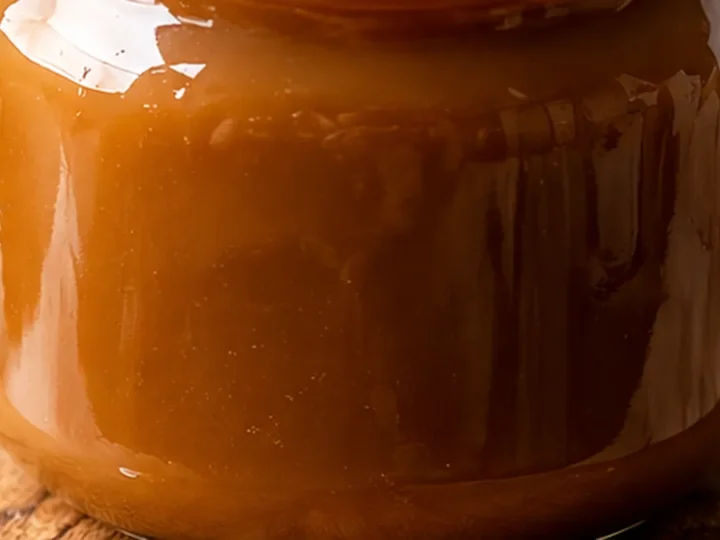 Homemade Apple Cider Caramel Sauce