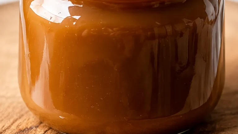 Homemade Apple Cider Caramel Sauce