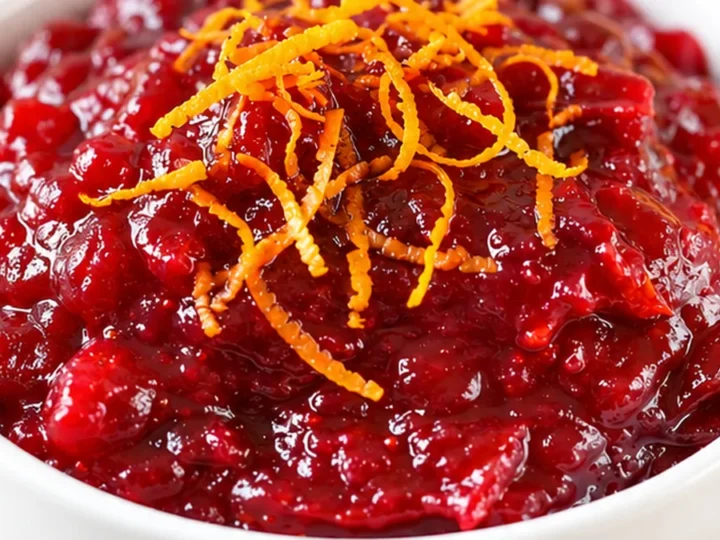 Honey Orange Cranberry Sauce: Sweet & Zesty!