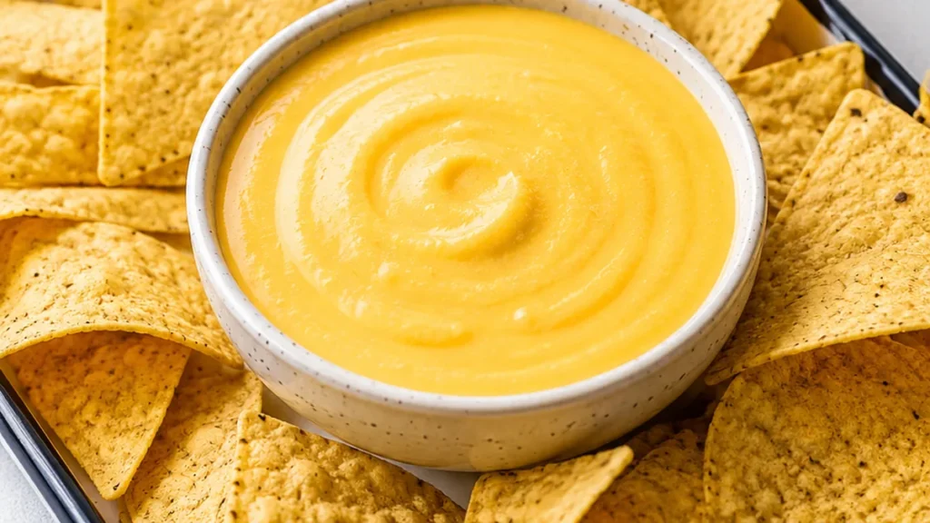 ULTIMATE Nacho Cheese Sauce - nacho cheese sauce with cornstarch