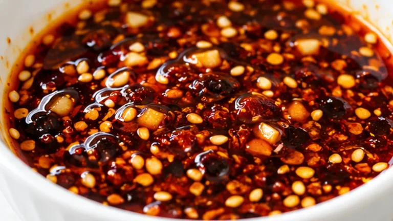 Spicy Umami Dumpling Sauce in 5 Mins!